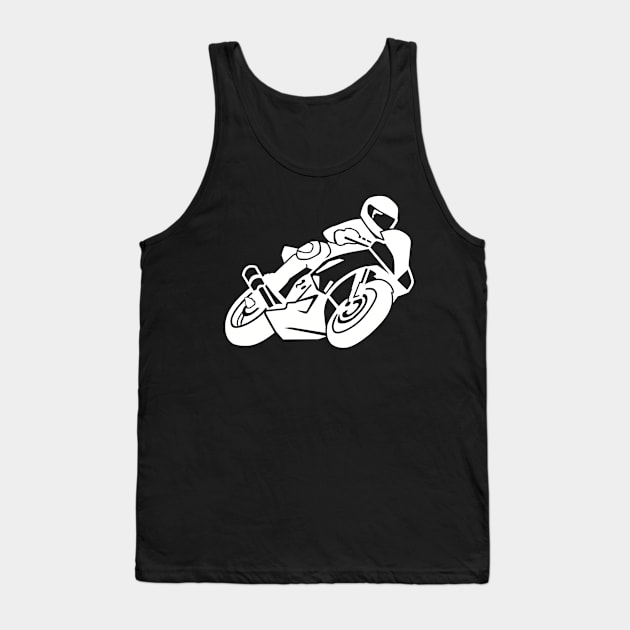 Motorcycle Tank Top by Designzz